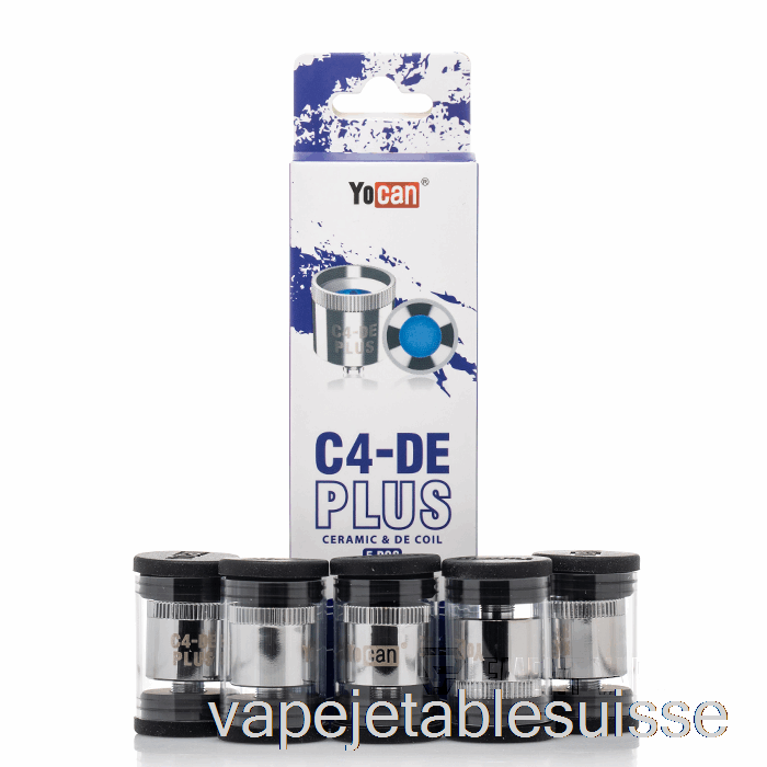 Vape Suisse Bobines De Remplacement Yocan C4-de Plus [plus] Bobines Yocan C4-de Plus
